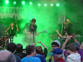 Band beim Evangelische Landesjugendtreffen